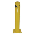 Safety Bollard, H42In, Dia 5 1/2In, Yellow