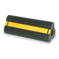 Wheel Chock, 12 In W x 6 In H, Black