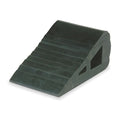Wheel Chock, 6 In W x 3 1/4 In H, Black
