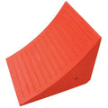 Wheel Chock, 14 1/2 In W, 14 1/4 In H, Orng