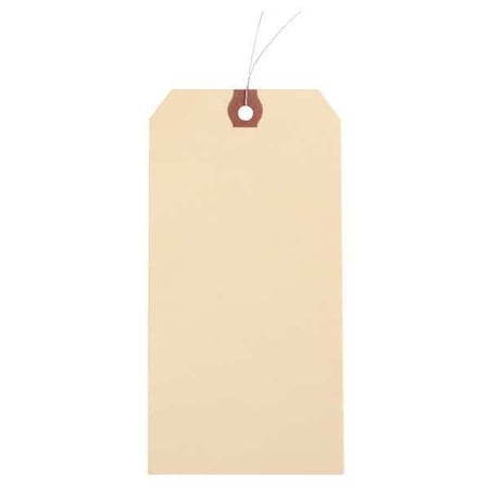1-5/8" x 3-1/4" Manila Paper Wire Tag, Pk1000