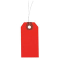 2-5/8" x 5-1/4" Red Paper Wire Tag, Pk1000