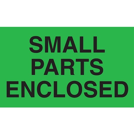 Shipping Labels, Black/Green, 5 In. W, PK50