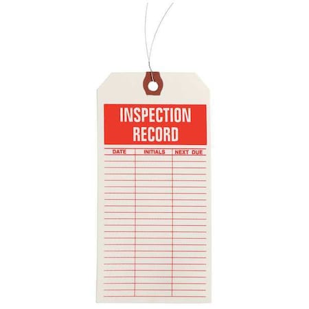 Tag, Paper, 3 1/8 in Width, 6 1/4 in Height, , 1000 PK