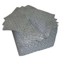 Sorbent Pad, 23 gal, 15 in x 19 in, Universal, Gray, Polypropylene