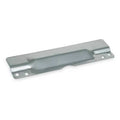 Door Latch Guard, Aluminum, Steel, 11"L x 3"W