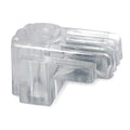 Mirror Clip, Plastic, Length 5/8 In, PK25
