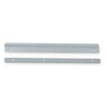 Interlocking Latch Guard, Silver Paint, Steel, 12"L x 1-1/8"W