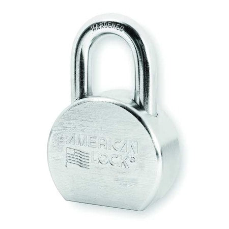 Padlock, Keyed Alike, Standard Shackle, Round Steel Body, Boron Shackle, 15/16 in W