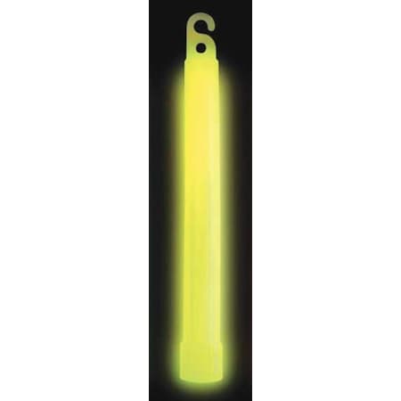 Lightstick, Yellow, 12 hr., 6 In. L, PK10