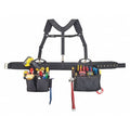 Tool Belt, Tool Rig, Black, Polyester, 28 Pockets