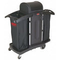 Housekeeping Cart, Black, Structural Web