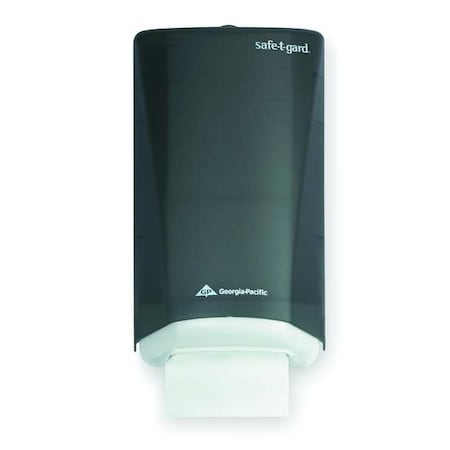 Door Tissue Dispenser, Plastic, Smoke