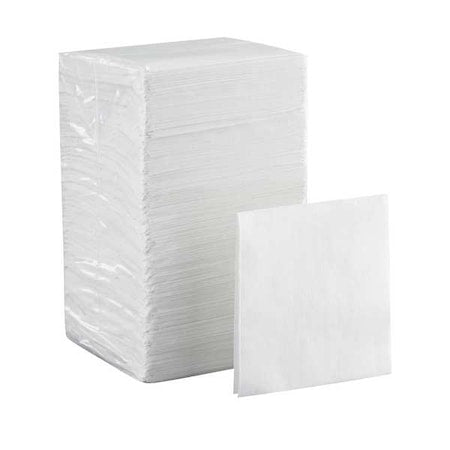 Beverage Napkin, BevNap, White, PK4000
