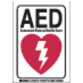 AED Automated External Defibrillator, 5 in x 3-1/2 in, Rectangle, Polyester, 102713