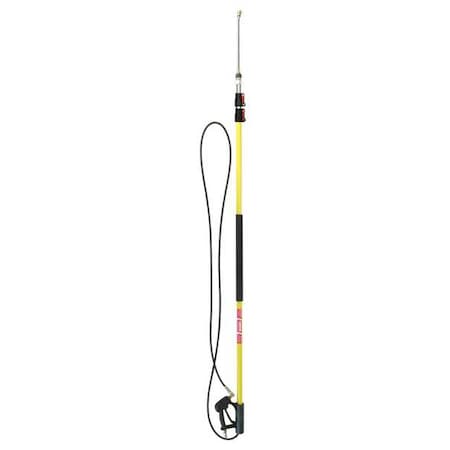 Telescoping Wand, 24 Ft, Fiberglass