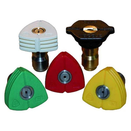Spray Nozzle, Size 15, 5000 psi, PK5, GPM at 1000 PSI: 7.5