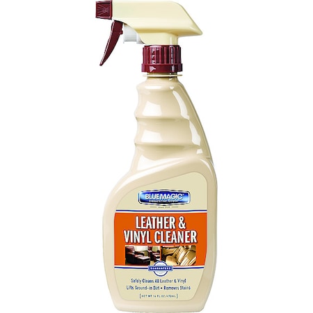 Leather/Vinyl Cleaner, 16 Oz, Spray Bottle