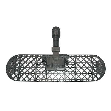 18" Slide On Dust Mop Frame, Black, Plastic