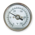 Bimetal Thermom, 2 In Dial, 0 to 250F