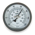 Bimetal Thermom, 3 In Dial, -20 to 120F