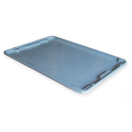 Nest and Stack Box Lid Lid, Gray, Fiberglass