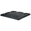 Black Plastic Bulk Container Lid