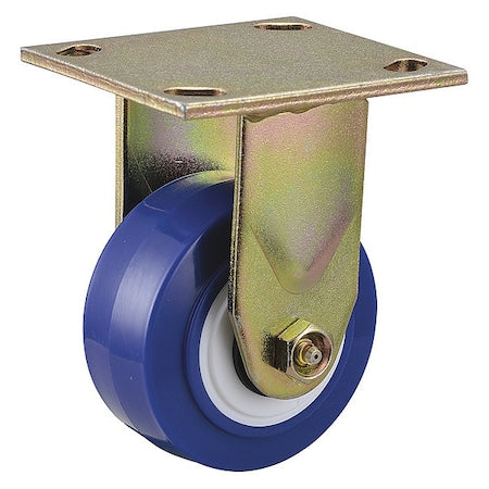 Rigd Plate Cstr, Polyurthan, 4 in, 600 lb, B