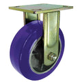 Rgd Plate Caster, Polyurthan, 4 in., 750 lb
