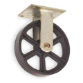 Rgd Plt Castr, Cst Irn, 5 in., 1200 lb., Blk