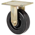 Rigid Plate Caster, Phenolic, 6 in, 1650 lb