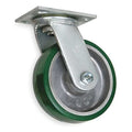Swivel Plate Castr, Polyrthan, 4 in, 700 lb