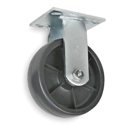 Rigd Plat Castr, Glass Nyln, 4 in, 800 lb, B