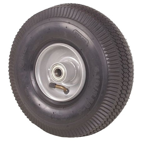 Pneumatic Wheel, 10 In, 230 lb