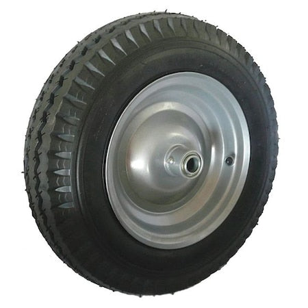 Pneumatic Wheel, 14 In, 565 lb