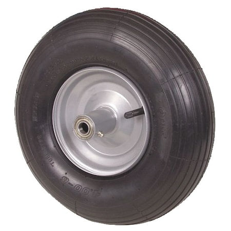 Pneumatic Wheel, 13 In, 350 lb