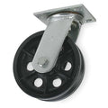 V-Groove Swivl Cstr, Cast Irn, 4 in, 800 lb