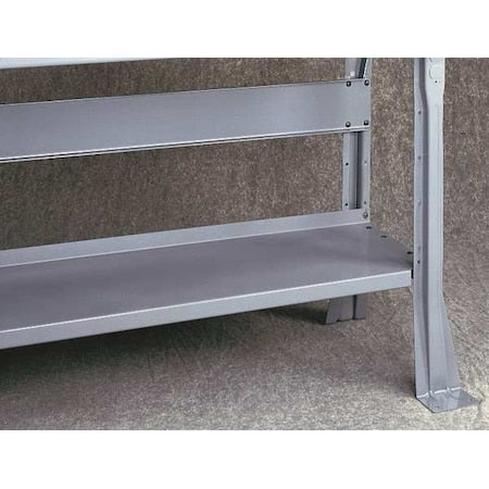 Lower Shelf, 48 W x 14 D x 1 in. H, Gray