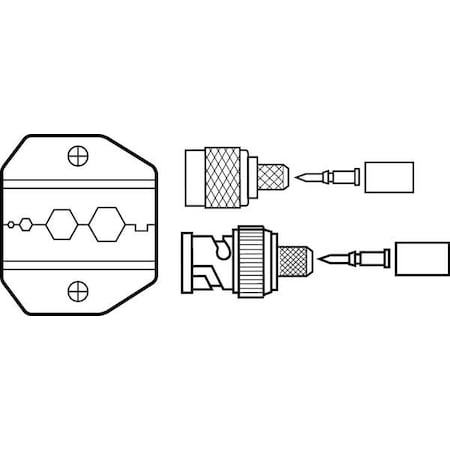 Crimping Die, Connector Type Hex Crimp
