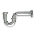 1-1/4 Dia, Brass, Chrome/Brass, Lavatory, P-Trap