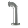 1-1/2 Dia, Brass, Chrome/Brass, Kitchen, Wall Tube