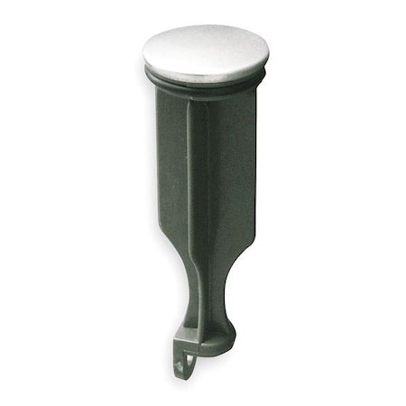 Drain Plunger, Plastic, Pipe Dia 1 1/4 In