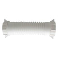 1-1/2" or 1-1/4 Dia, Polypropylene, White/Plastic, Lavatory/Kitchen, Flexible Coupler