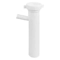 1-1/2 Dia, Polypropylene, White/Plastic, Dishwasher, Tailpiece