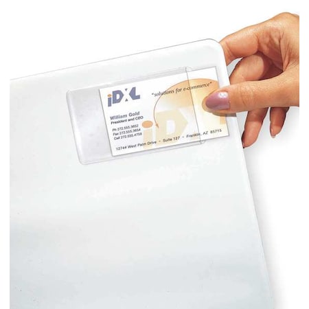 Business Card Holder 3-1/2""H,PK10
