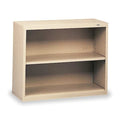 2-Shelf Stationary Bookcase, 28"x34-1/2" Champ/Putty