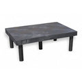 Dunnage Rack, 750 lb., HDPE, 36 W x 24 D