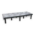 Dunnage Rack, 1500 lb., HDPE, 66 W x 24 D