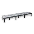 Dunnage Rack, 2250 lb., HDPE, 96 W x 24 D
