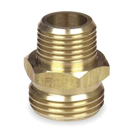Garden Hose Adapter, 1/2"x3/4", NPTxNH